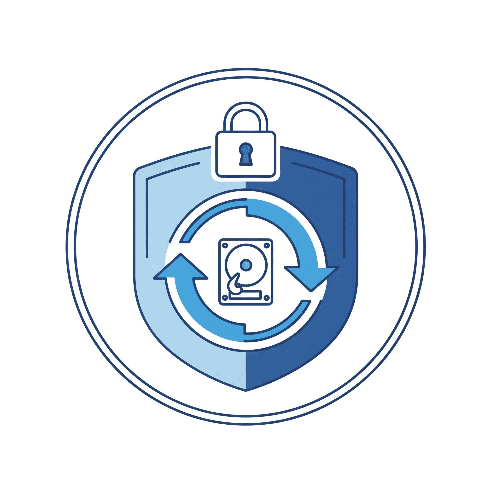 Digital Security Support Icon