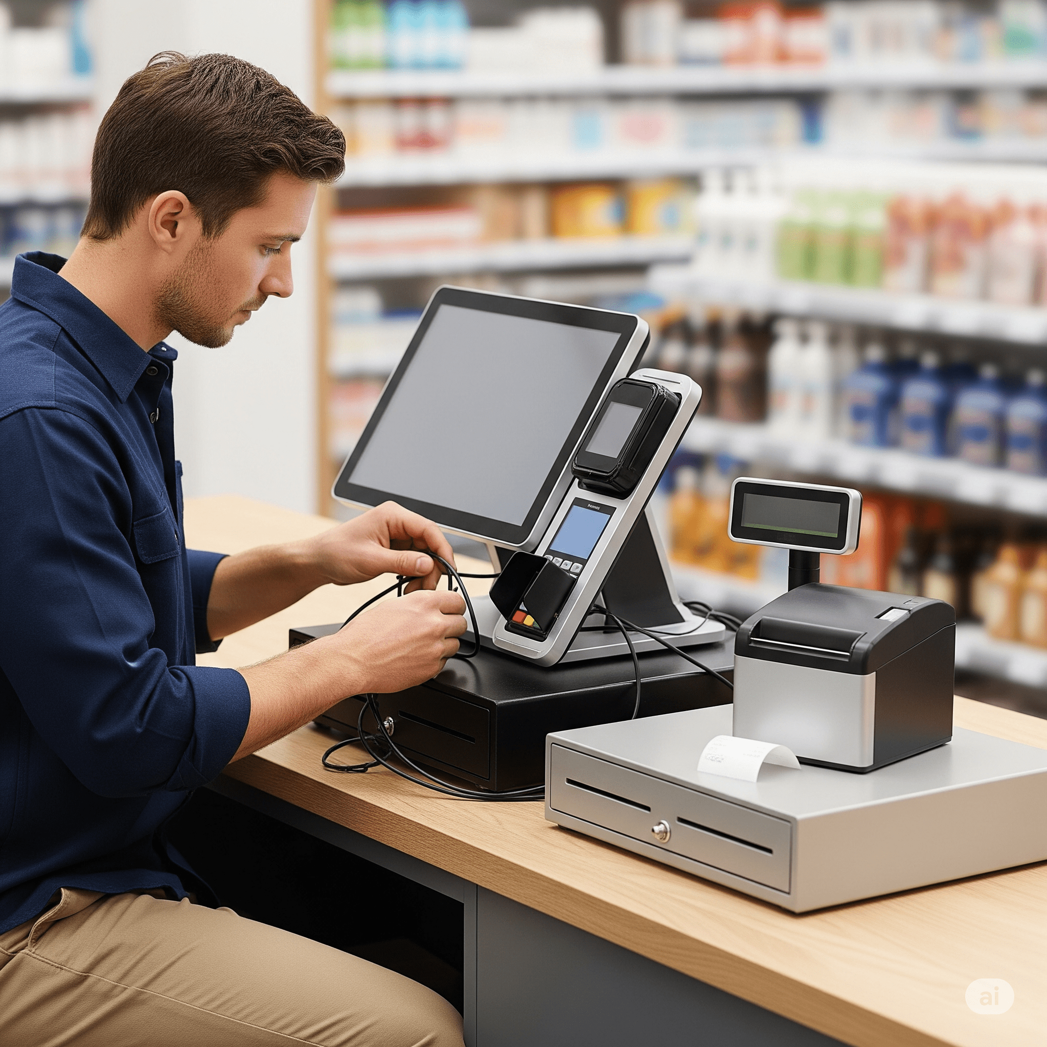 POS Install Tech