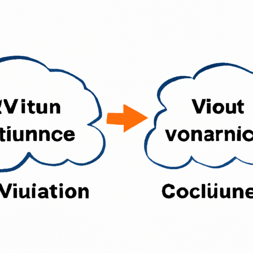 What is the difference between virtualization and cloud computing?